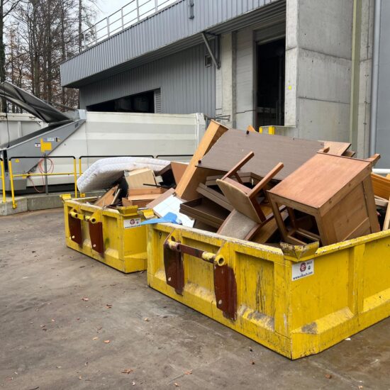 Räumung und Reinigung